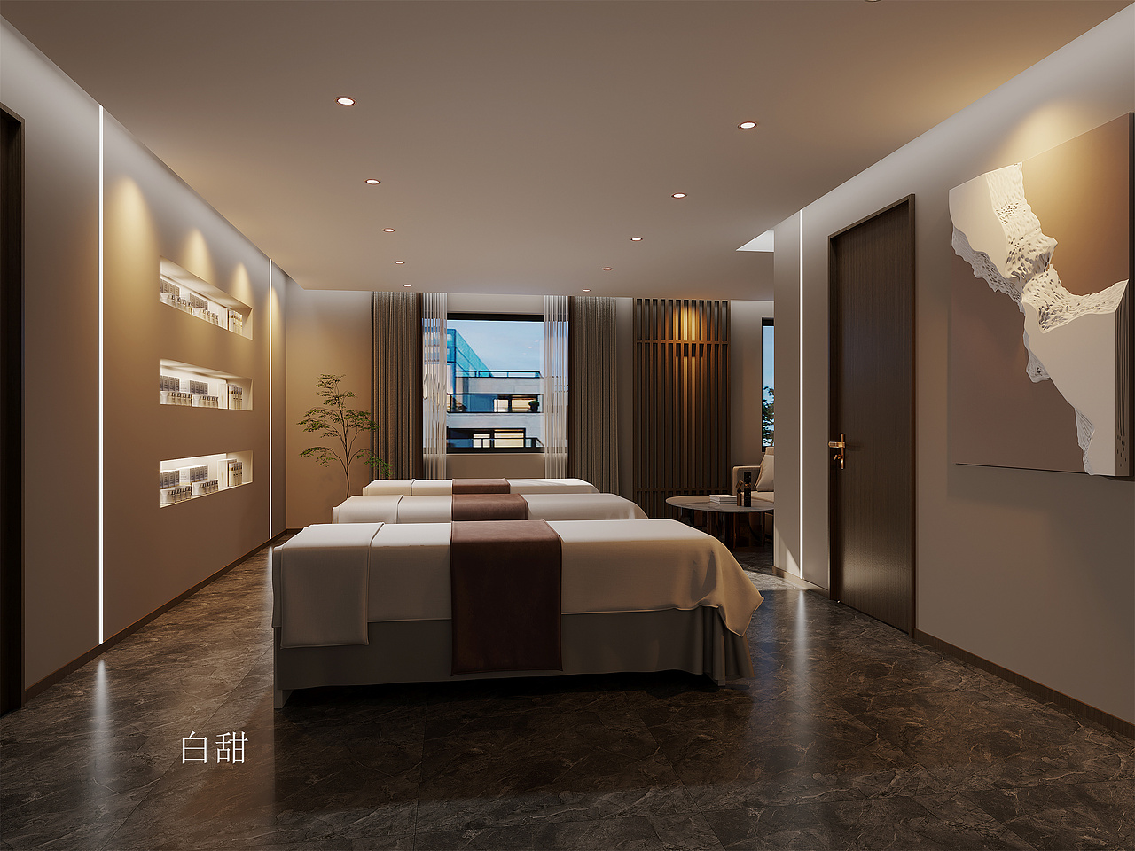 美容院|以细胞为概念的暗系空间艺术