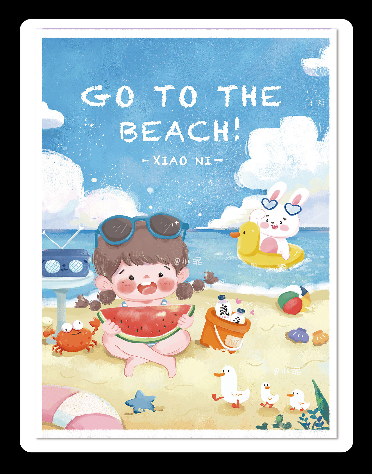 旅行日記（圖ZMzI0NDYwNDIw） - 創(chuàng)作習(xí)作 - 站酷設(shè)計(jì)師插畫師小泥原創(chuàng)素材 - 站酷ZCOOL