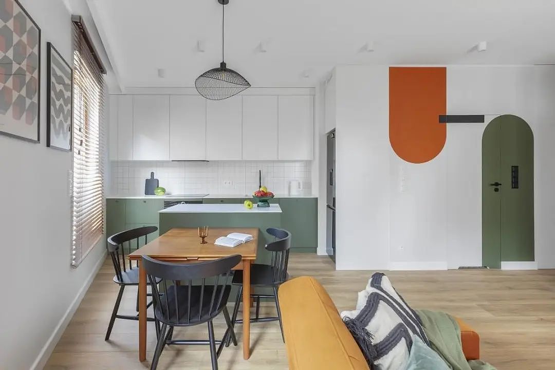 同样原木+白打底,小夫妻103㎡,清新感扑面而来