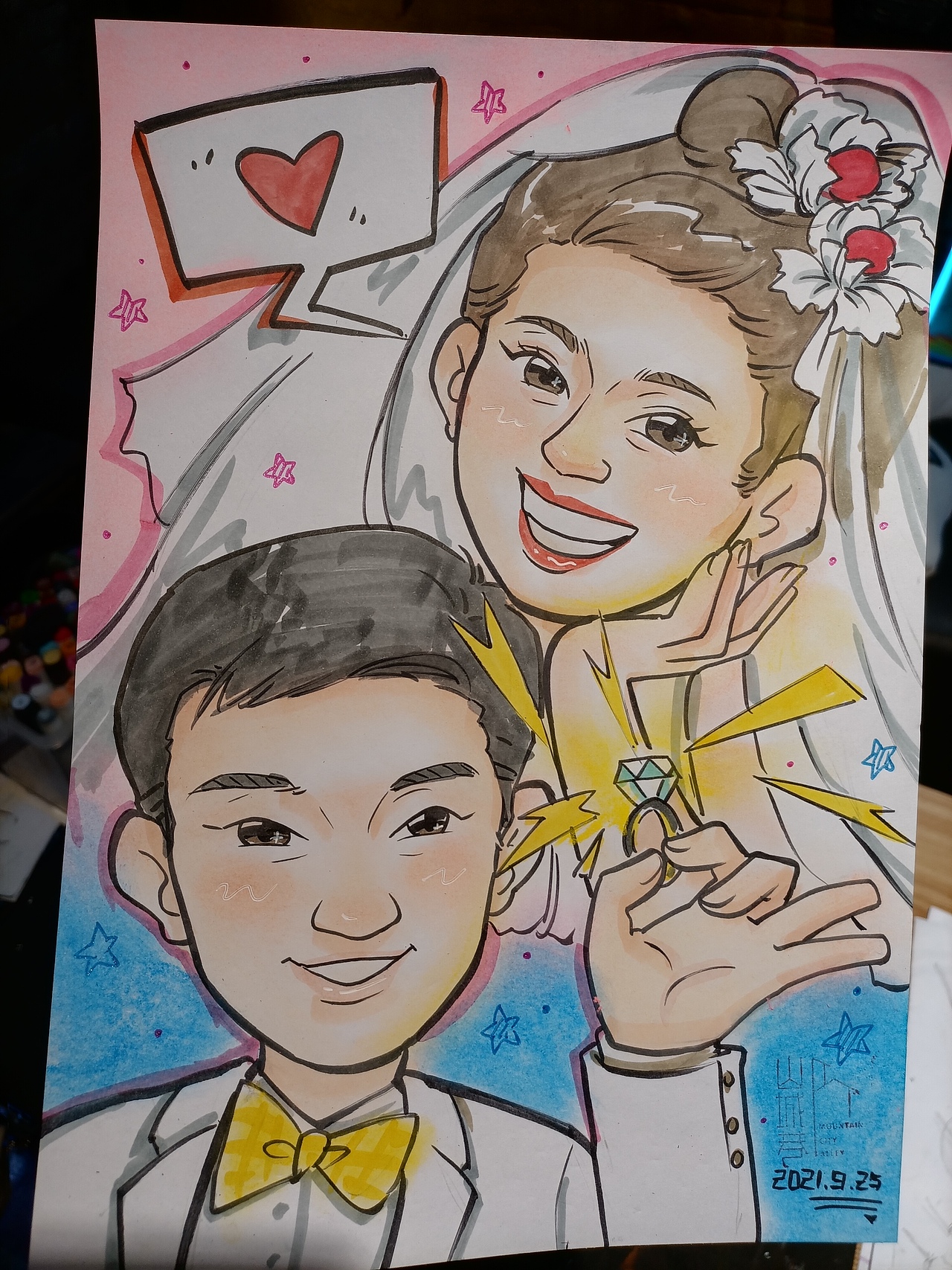 在景区画画的日子(截选)