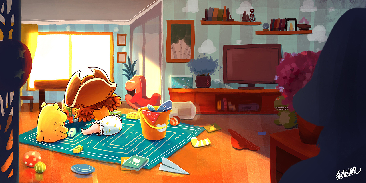 绘本——迷路的海盗（图ZMzAwNDU5ODY0） - 绘本 - 站酷设计师熊熊师兄Avidor原创素材 - 站酷ZCOOL