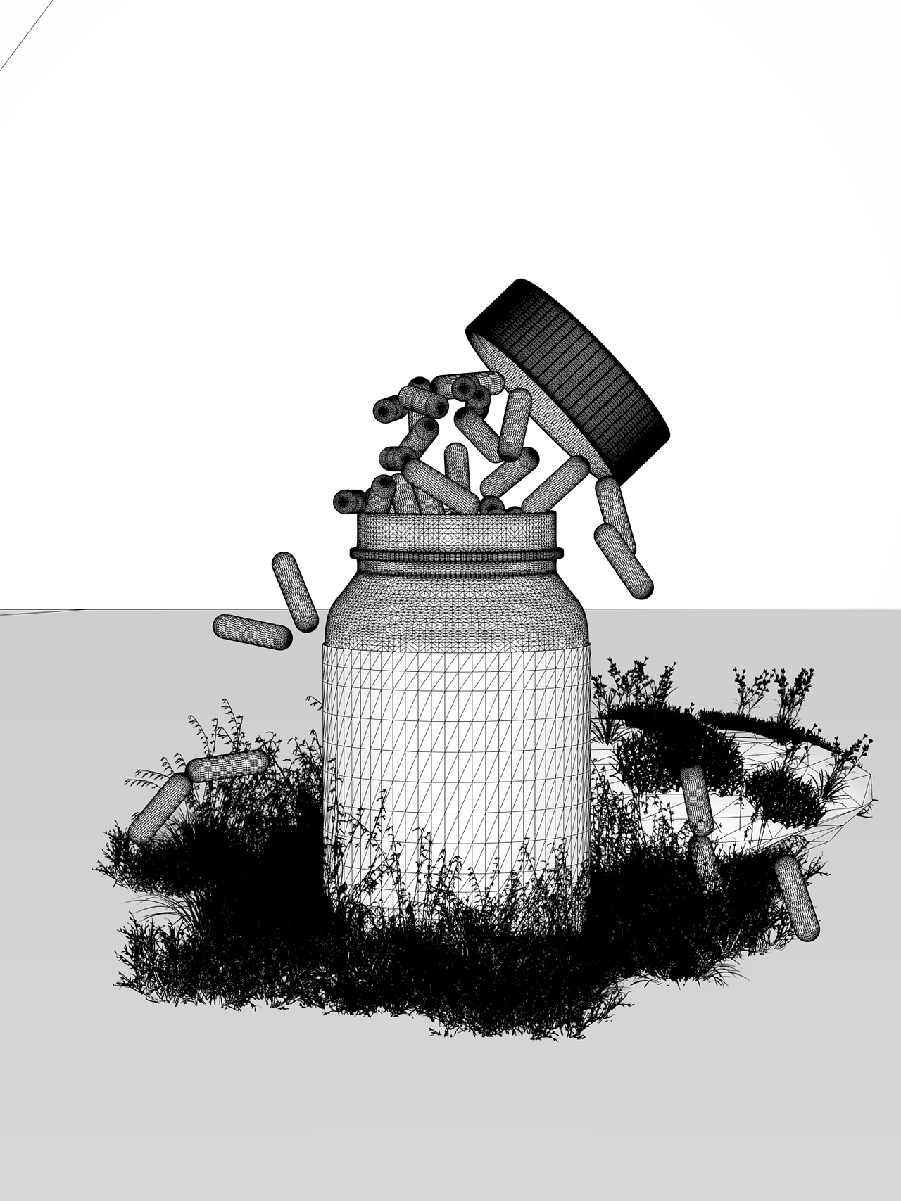 10月的渲染作品