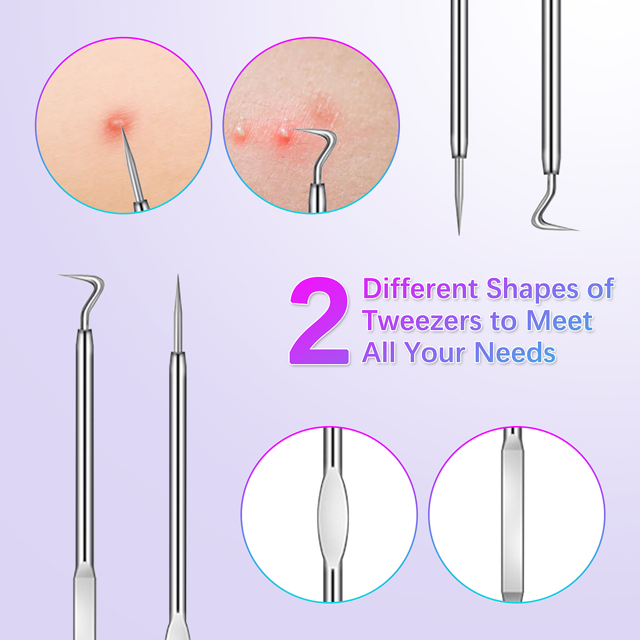 不锈钢粉刺针套装