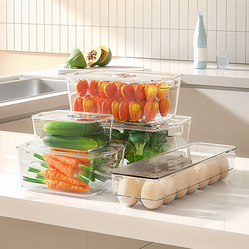 冰箱收纳框【渲染图/衣架】