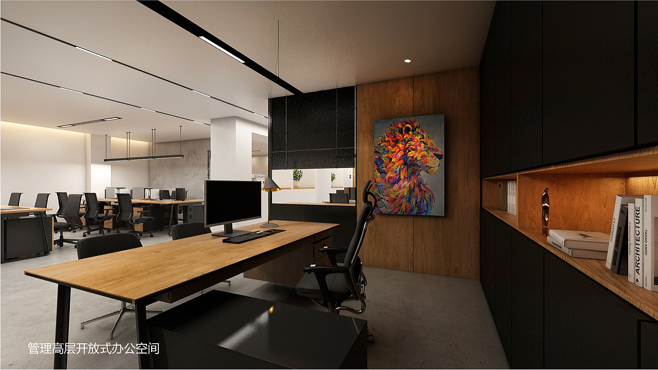 UNICORN高端办公空间设计SI/VI/总部办公/施工落地全案（图ZMzUxMTk3MjI4） - 商业空间设计 - 站酷设计师联合艺创品牌设计原创素材 - 站酷ZCOOL