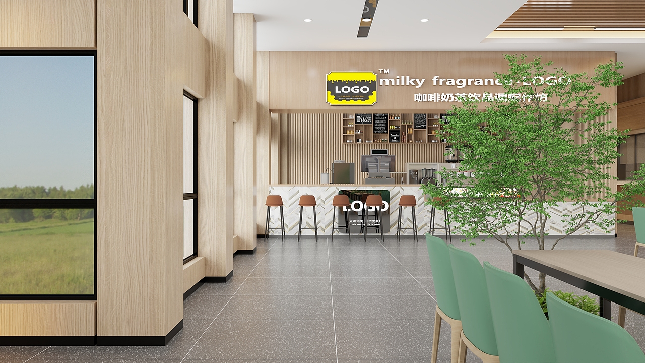 校园食堂图书室设计