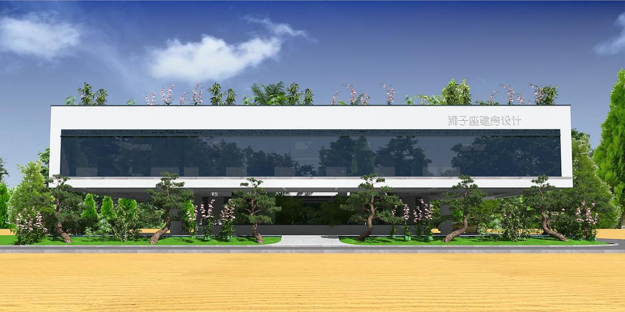 空中四合院儿,农村自建房设计