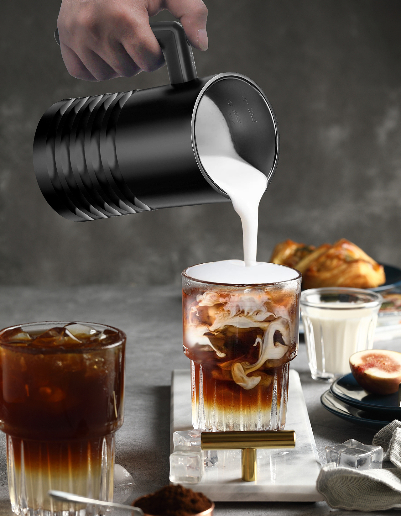 电动奶泡器电商亚马逊主图详情页A+