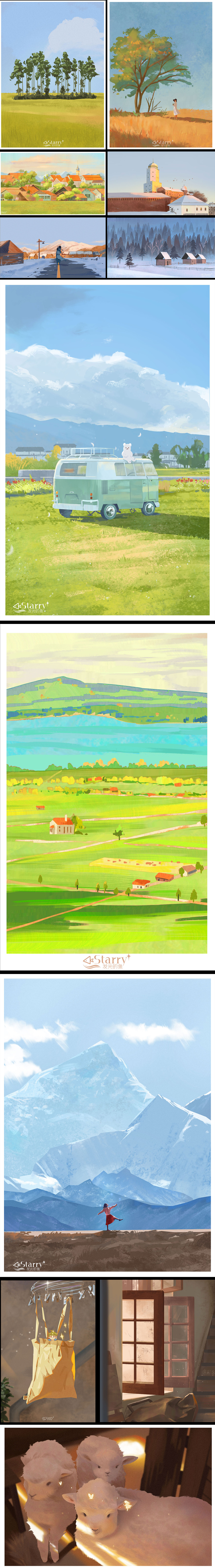 【色彩60天挑战赛】速途合集/4-5月✨