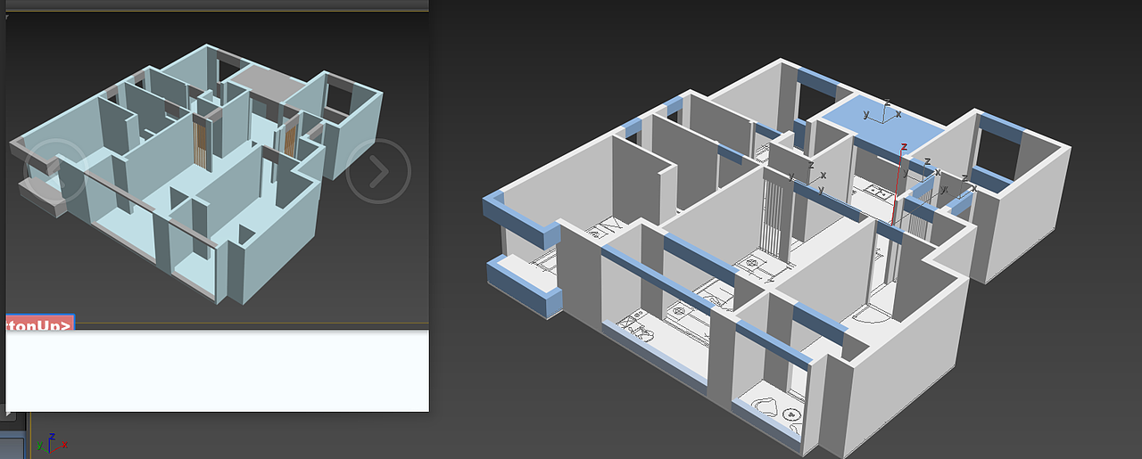 3dmax制作墙体过程（练习版有新手犯的错）（图ZMzExNzk1MzY4） - 场景 - 站酷设计师雪球爱吃辣原创素材 - 站酷ZCOOL