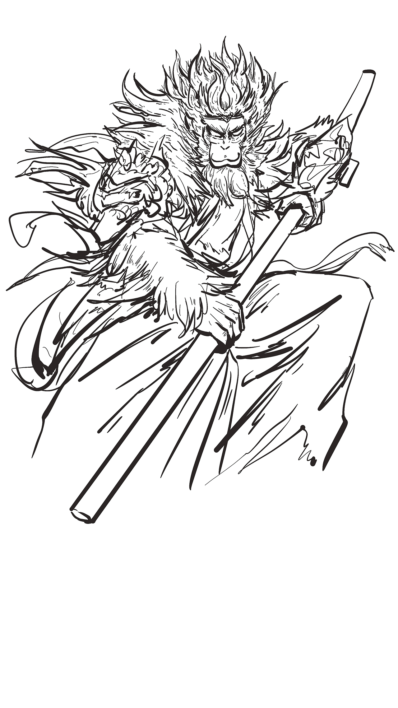 UFC系列插画|中国力量——宋亚东