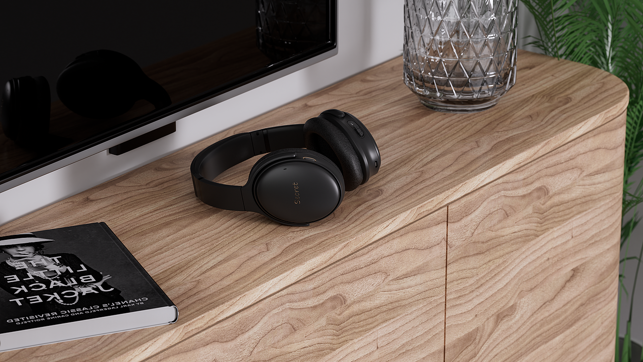 【产品渲染-耳机场景】