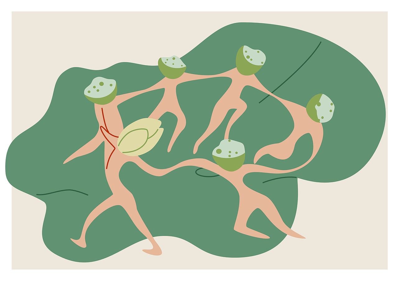 二创马蒂斯-生之喜悦（图ZMzQ1NjMxMDI0） - 创作习作 - 站酷设计师Larry_xie原创素材 - 站酷ZCOOL