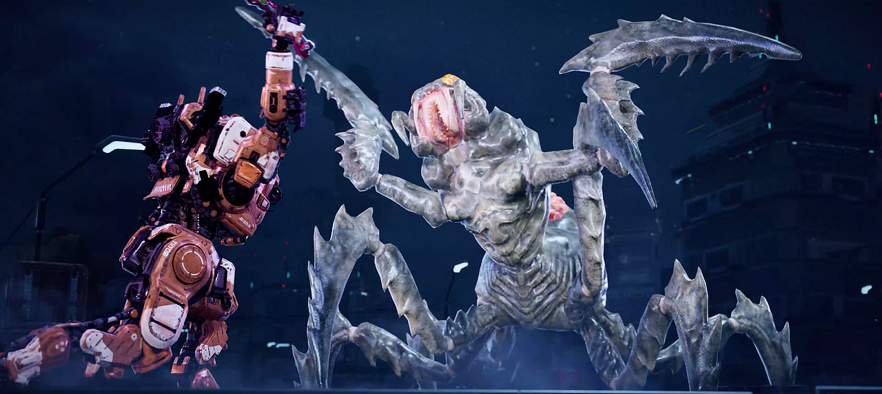 赛博角色IP动画/游戏机甲动作/泰坦陨落2-BT7274