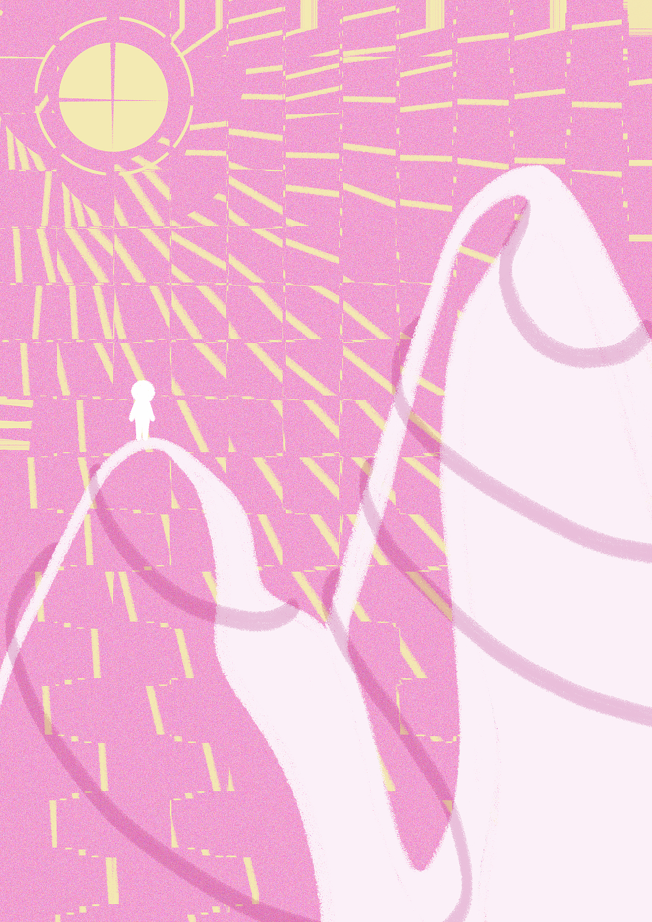 插画—落日是别离（图ZMzA2NTYyNjEy） - 艺术插画 - 站酷设计师今天也想学画画呀原创素材 - 站酷ZCOOL