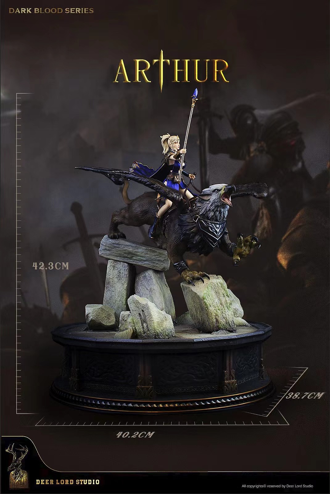 《Dark Blood Series黑血》系列 梅林（圖ZMjk5MzI4MDM2） - 手辦/模玩 - 站酷設計師DeerLord木麓以太原創(chuàng)素材 - 站酷ZCOOL