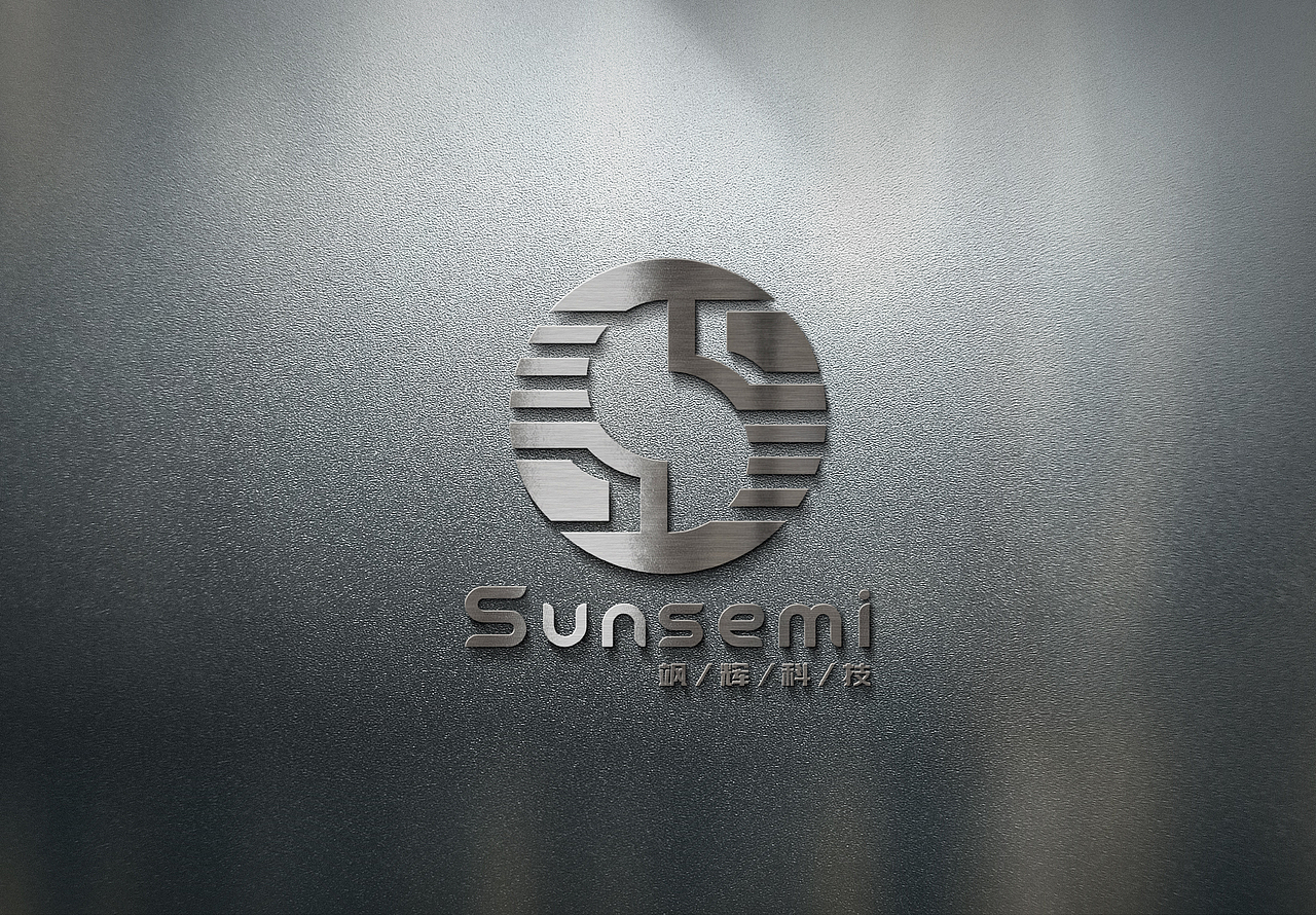 LOGO 电子产品研发销售 半导体机械设备芯片元件 logo