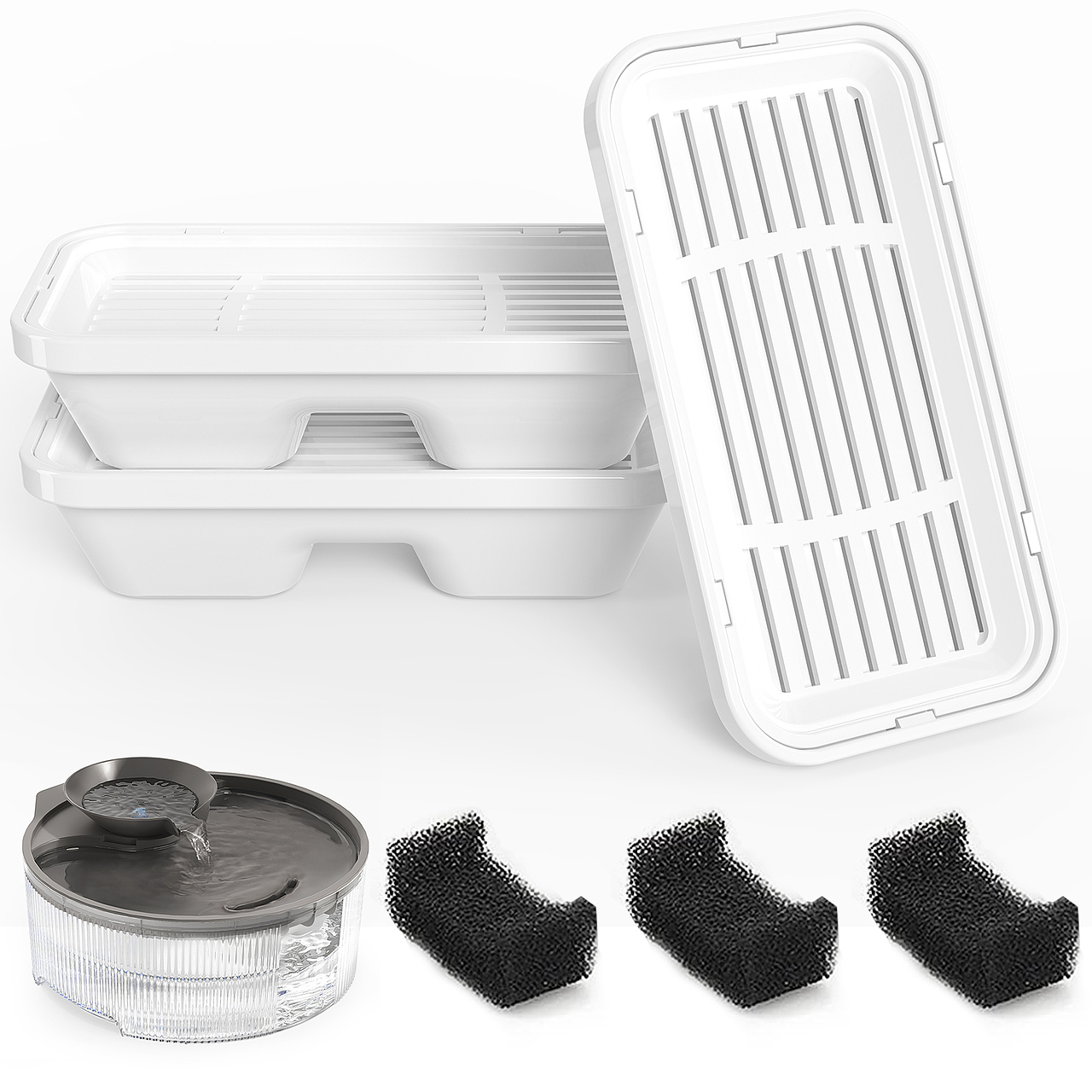 近期宠物喂水器建模渲染（图ZMzQ5OTQ0OTEy） - 产品 - 站酷设计师快乐的白米原创素材 - 站酷ZCOOL