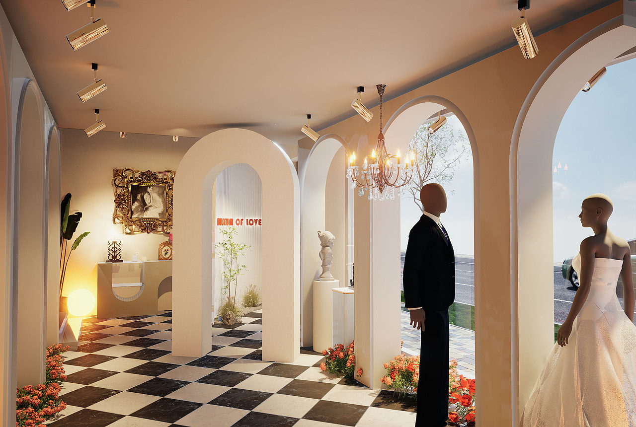 爱情博物馆 婚纱集合店