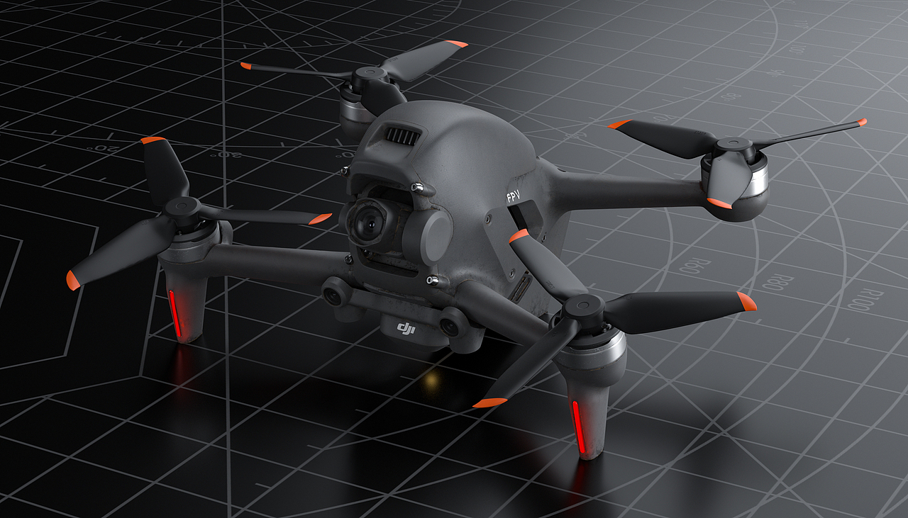 无人机写实渲染