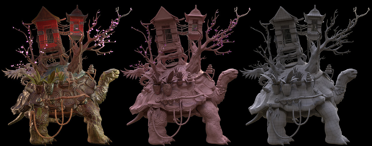 海龟城：海洋宝藏的秘境（图ZMzQ3NDMzOTk2） - 人物/生物 - 站酷设计师无可奈何123原创素材 - 站酷ZCOOL