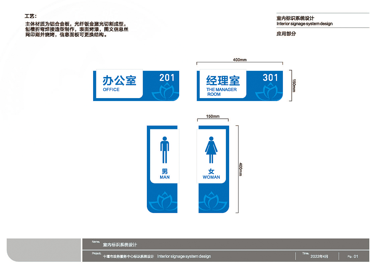 市民服务中心导视方案