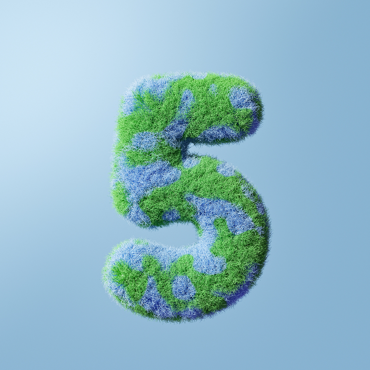 字母数字渲染展示（图ZMzI2MDA5OTQw） - 场景 - 站酷设计师蓝屿BLUE原创素材 - 站酷ZCOOL