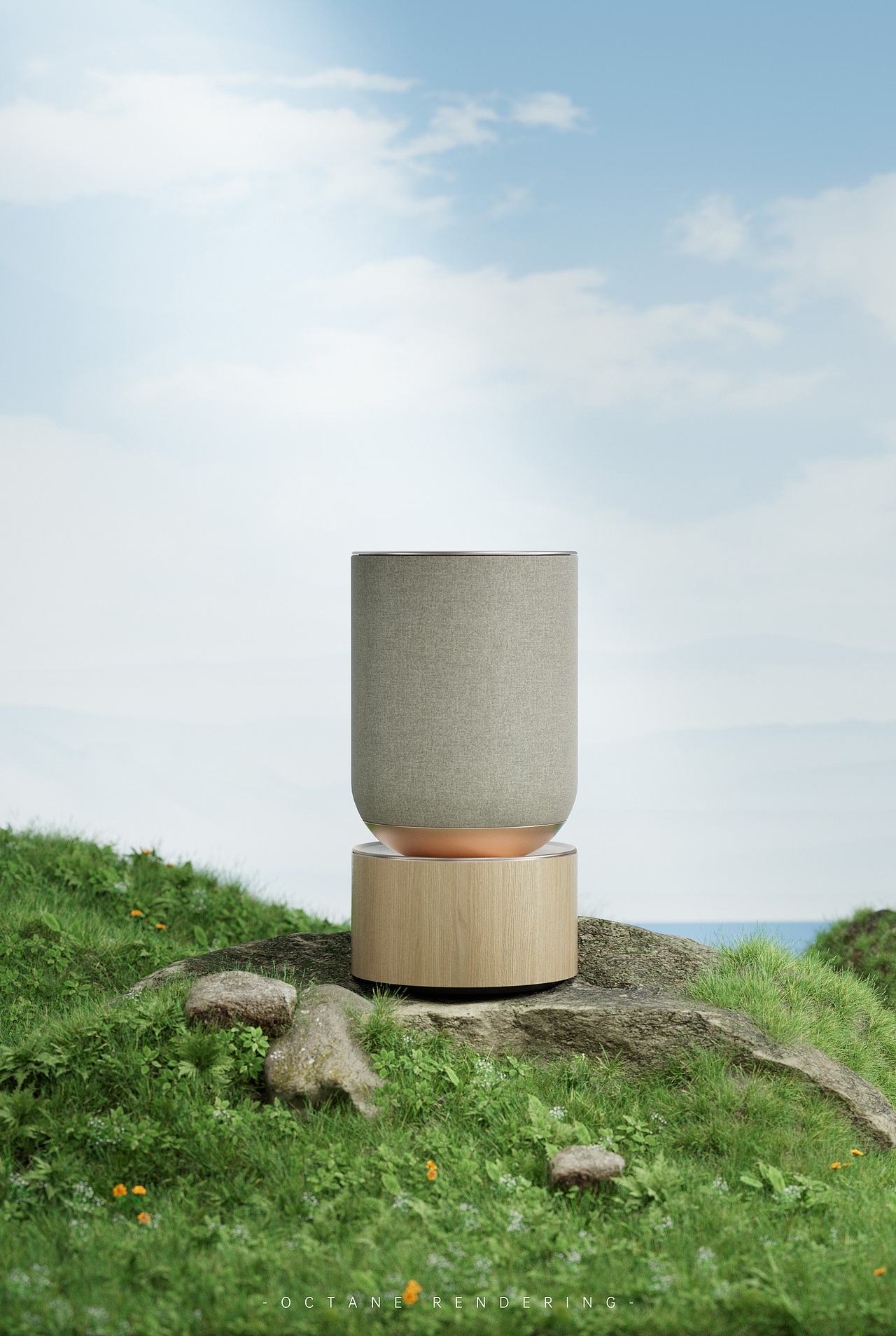 《一组B&O Beosound Balance渲染》octane render