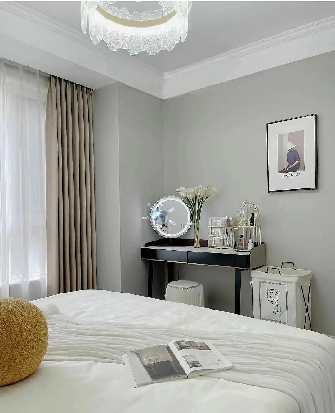 灰色系简约风格设计，轻奢小香风！（图ZMzA3ODYwMDMy） - 家装设计 - 站酷设计师效果图小陈原创素材 - 站酷ZCOOL