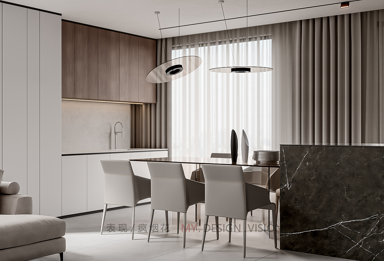 现代小套房（图ZMzAxMTM3NjI0） - 家装设计 - 站酷设计师疯烟花原创素材 - 站酷ZCOOL