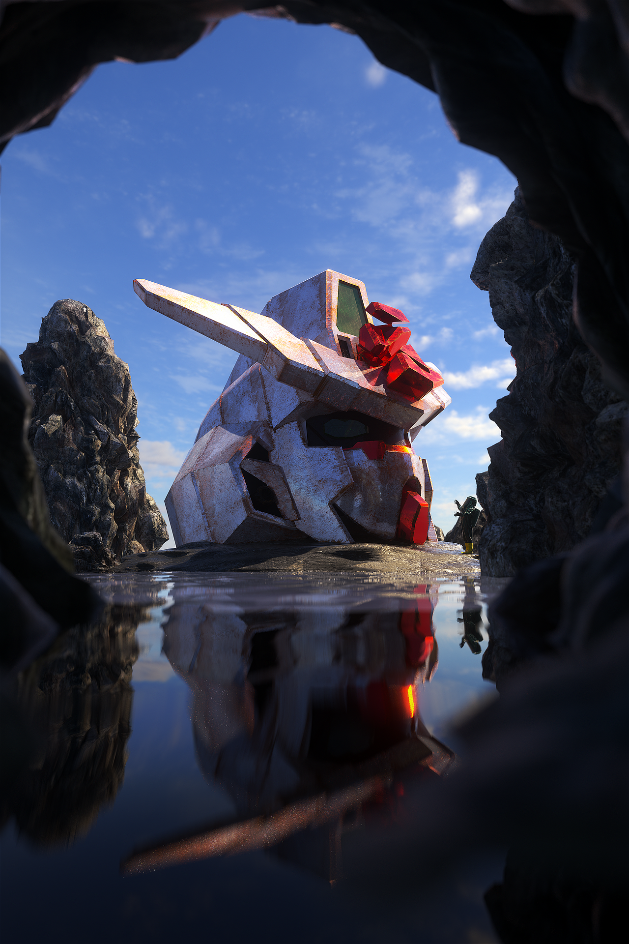 高达【锈迹斑斑】（图ZMzAzOTQ0NTgw） - 场景 - 站酷设计师徐长离原创素材 - 站酷ZCOOL