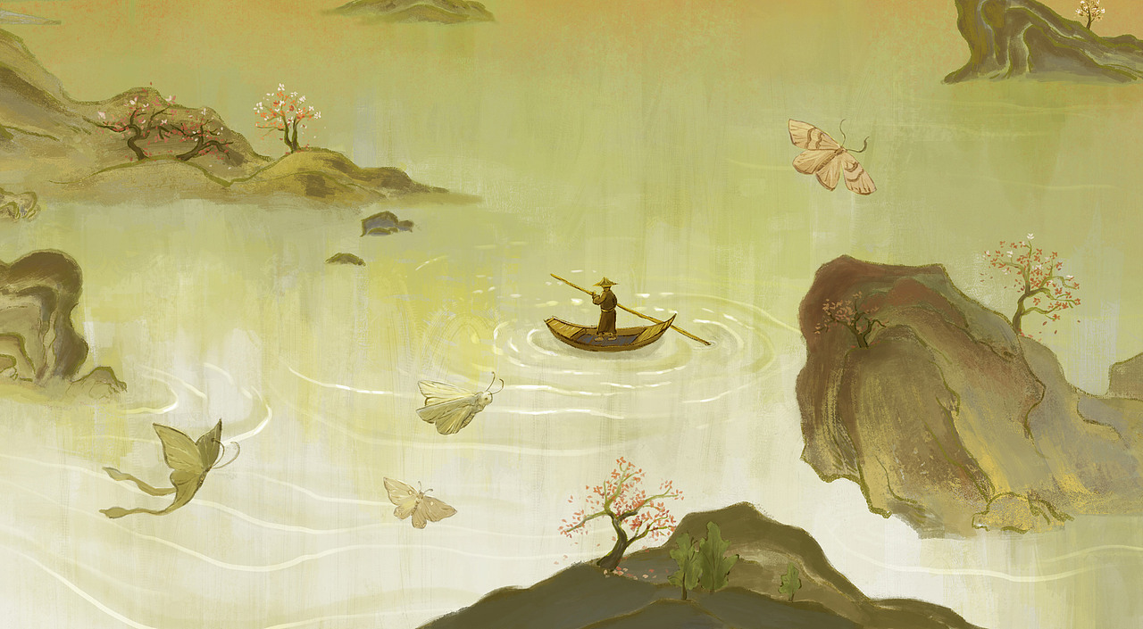 精怪系列插畫（一）（圖ZMzE1NDcxNTM2） - 創(chuàng)作習(xí)作 - 站酷設(shè)計(jì)師金黃色的角落原創(chuàng)素材 - 站酷ZCOOL