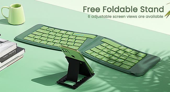 亚马逊-可折叠便携键盘渲染