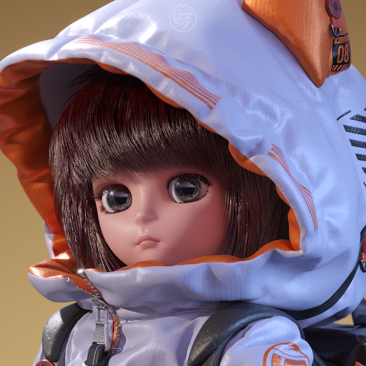 背包小女孩（图ZMzU4ODY3NzI4） - 人物/生物 - 站酷设计师老虎子原创素材 - 站酷ZCOOL