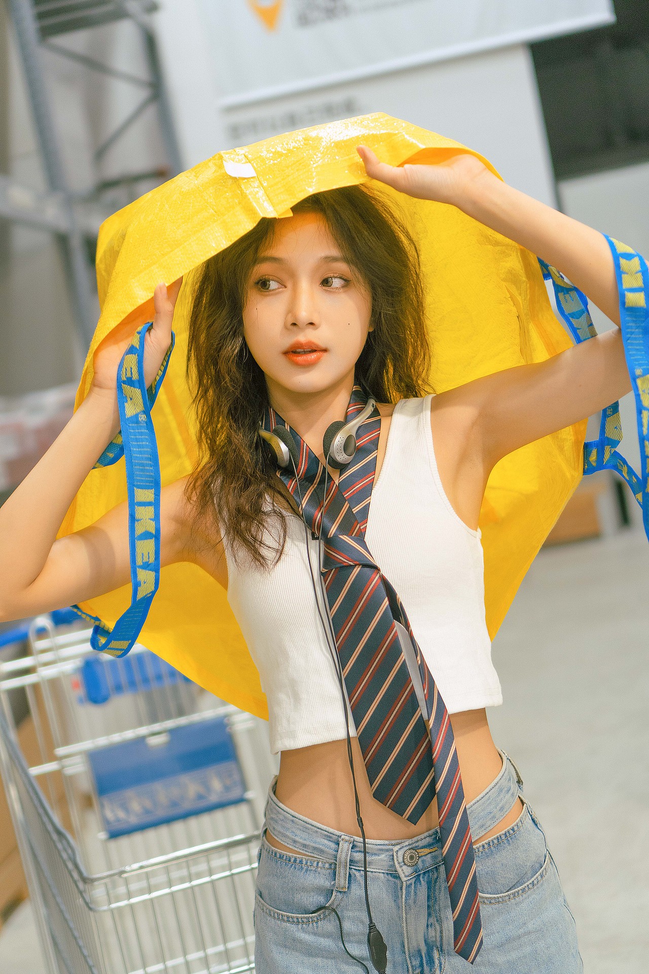 超市购物车🛒（图ZMzMzMzY1NDIw） - 人像摄影 - 站酷设计师Ali阿丽摄影原创素材 - 站酷ZCOOL