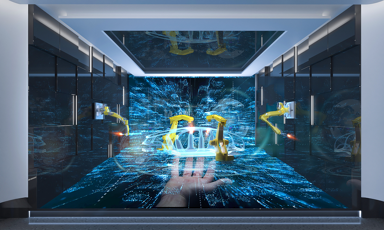 智能制造展厅设计（图ZMzA3NDUyNzU2） - 展陈设计 - 站酷设计师口天吴1原创素材 - 站酷ZCOOL