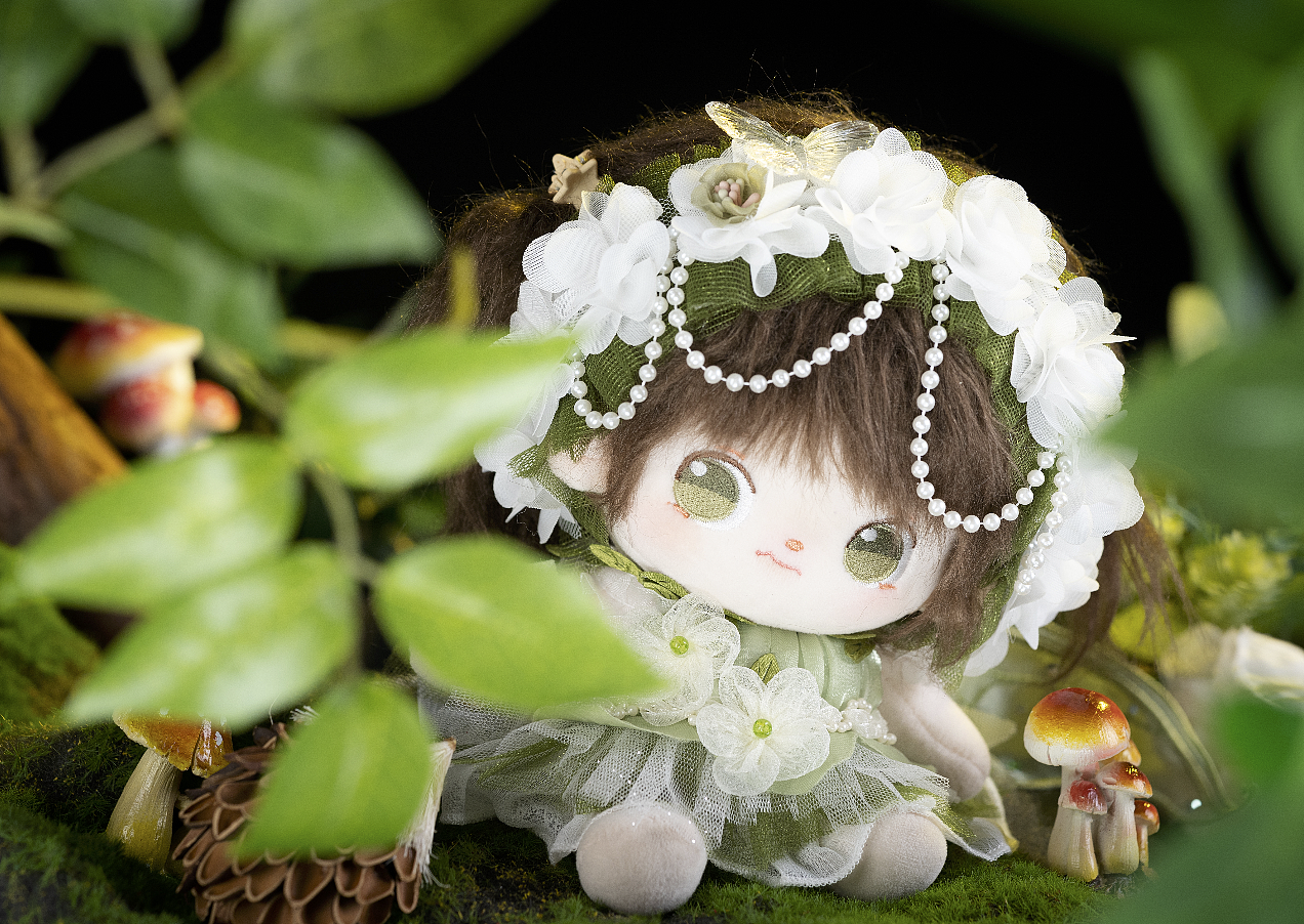 棉花娃娃娃片欣赏-森林信使