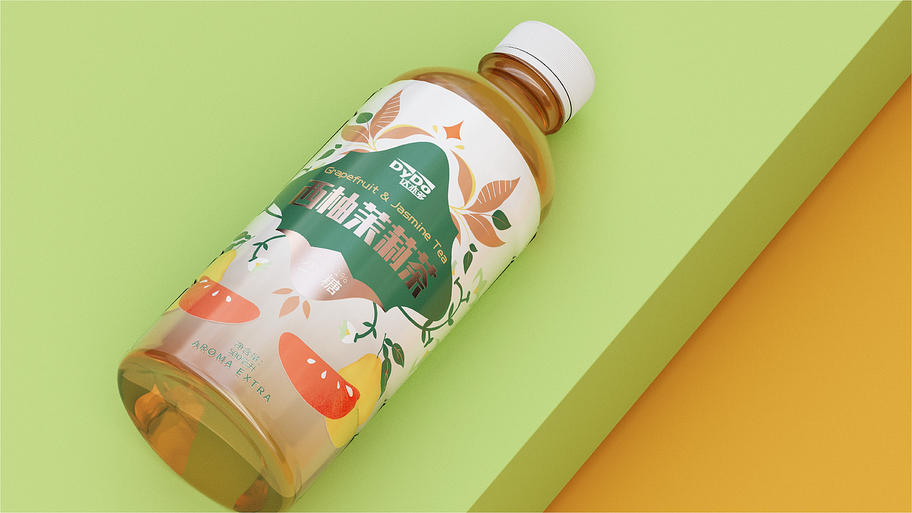 达亦多果茶饮料包装设计“ 带来茶叶原本的馥郁芳香”（图ZMzE2MzA2MTQ4） - 包装 - 站酷设计师上海米克包装设计原创素材 - 站酷ZCOOL