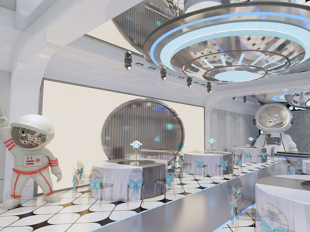 罗曼里 | 仪式感满满的儿童派对房（图ZMzQ4Nzk5MjA0） - 商业空间设计 - 站酷设计师SURP_DESIGN原创素材 - 站酷ZCOOL