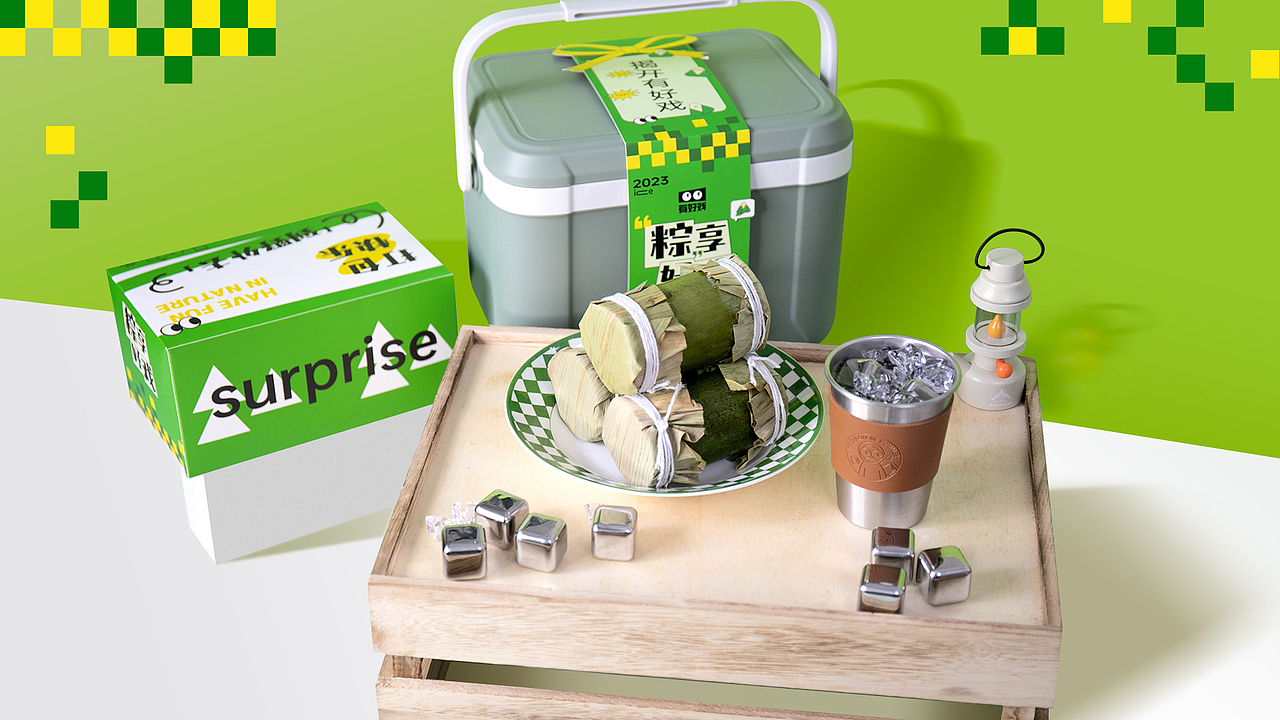 粽享好戏|2023毒舌电影端午礼盒员工节日礼盒露营主题