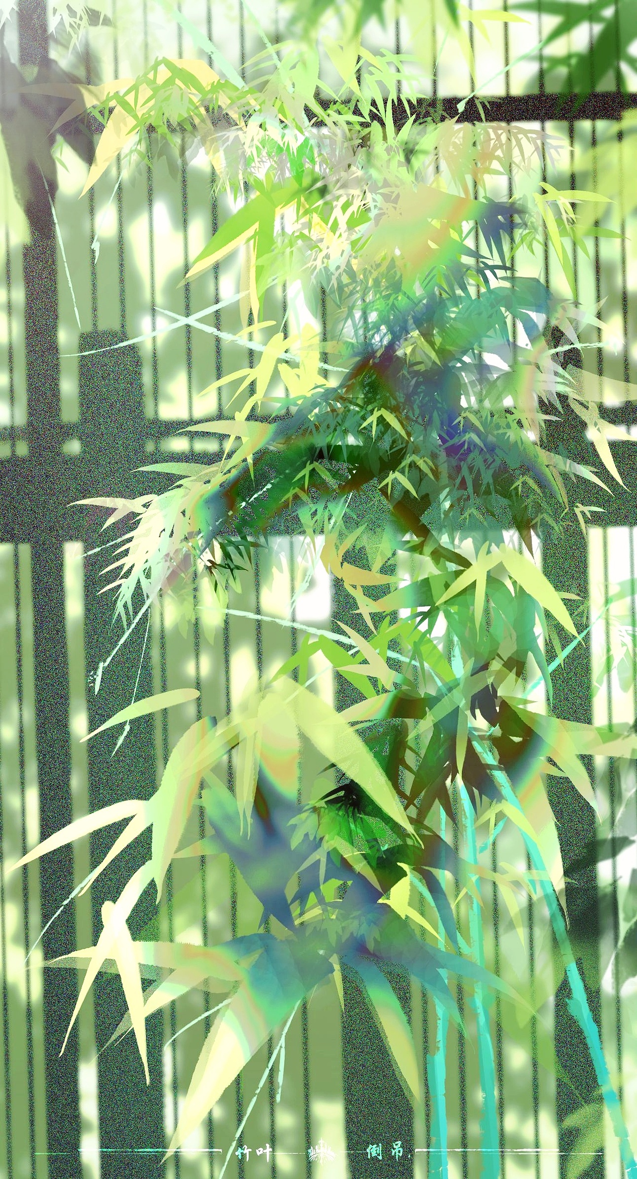 竹叶：竹酒包装插图（图ZMzQxMDYwNjQw） - 商业插画 - 站酷设计师倒吊原创素材 - 站酷ZCOOL