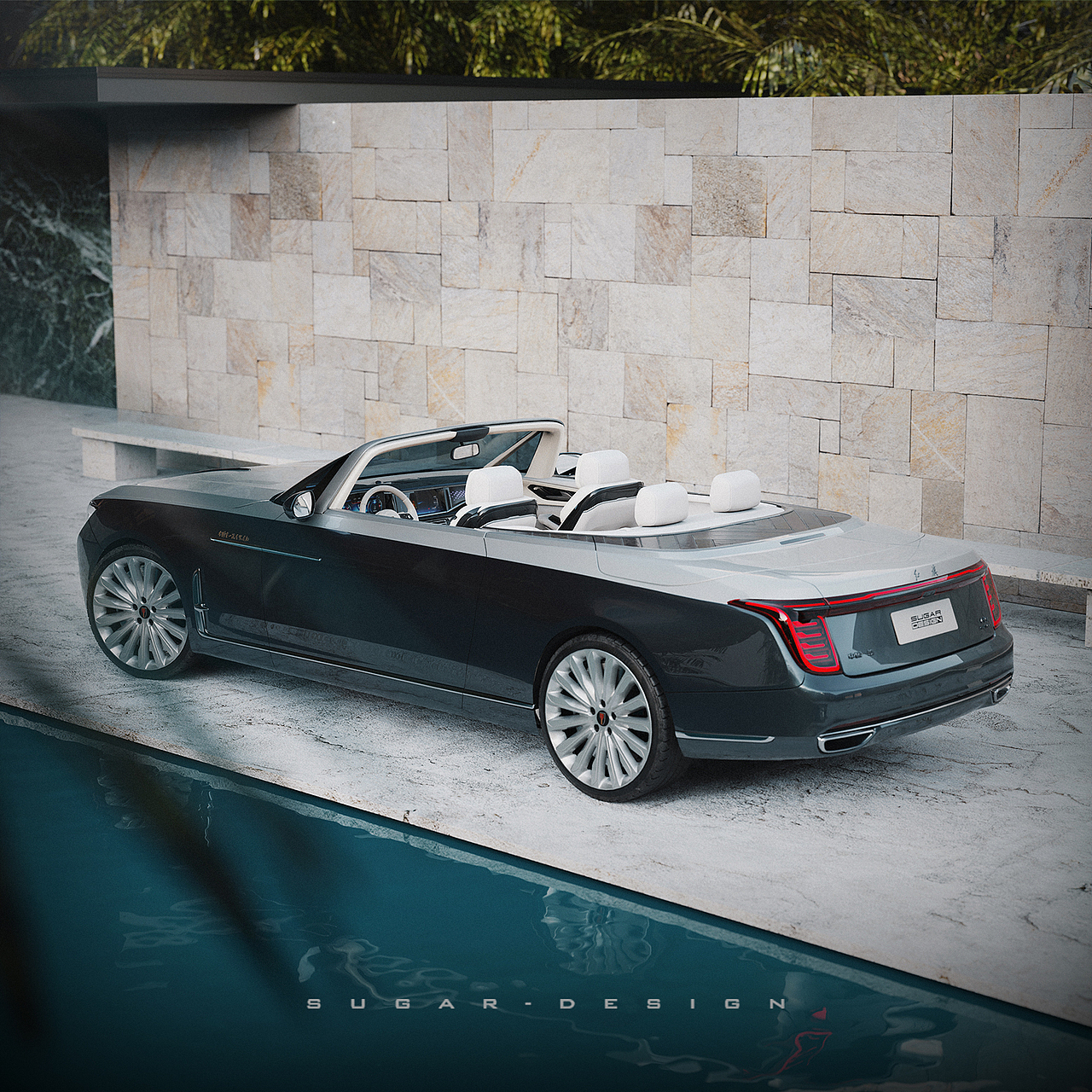 红旗h9 rostrum 敞篷车新车预览