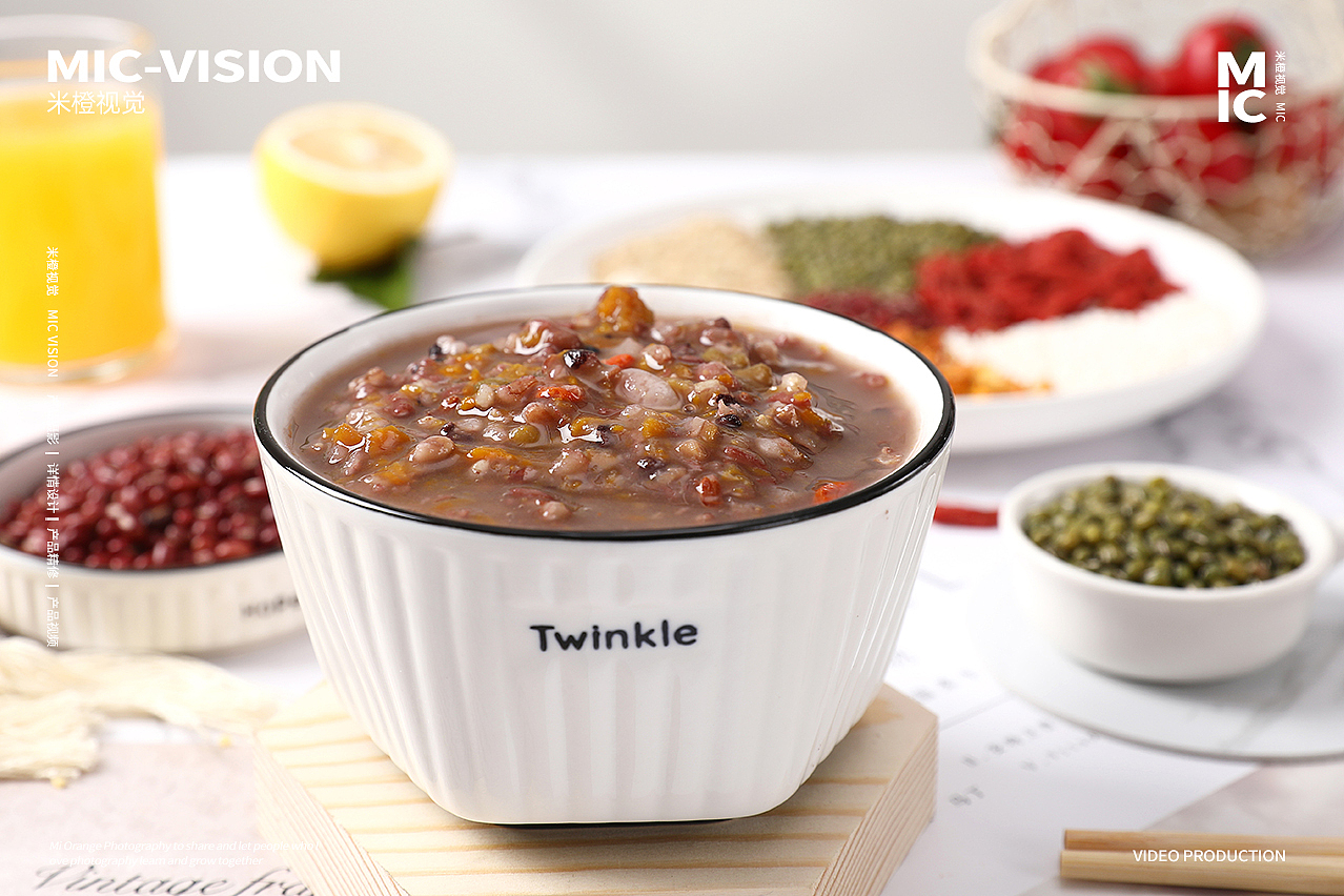 食品类｜杂粮粥拍摄
