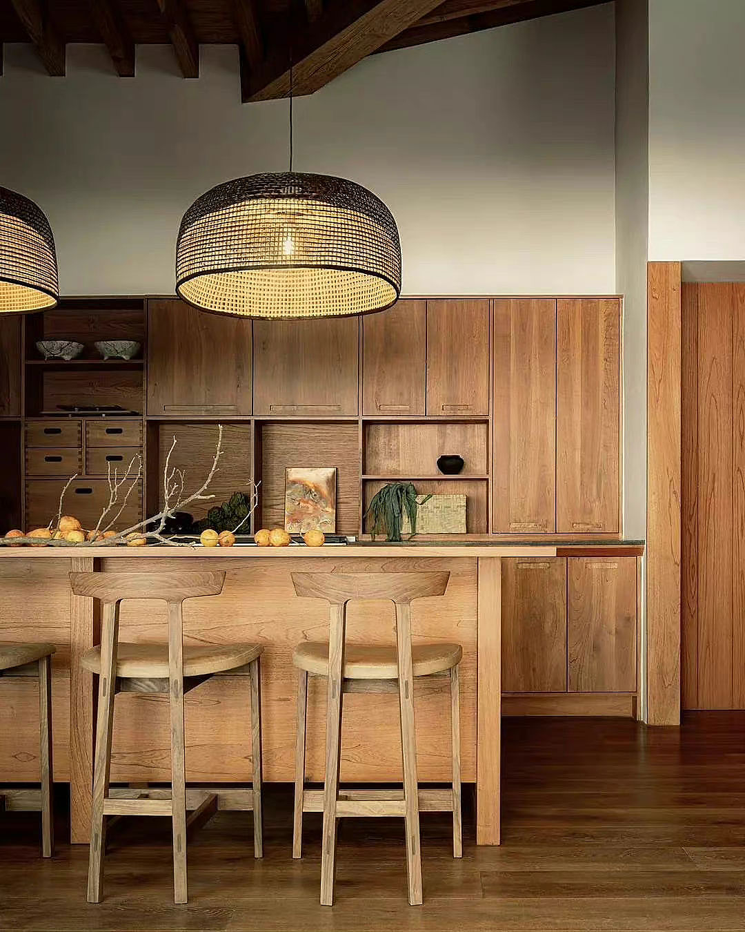 原木风住宅 传统与现代的完美平衡🌿