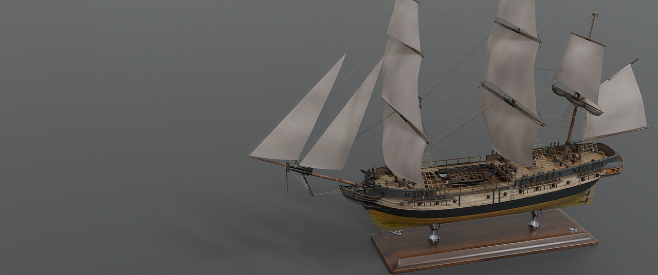 "奋进号"三桅风帆护卫舰