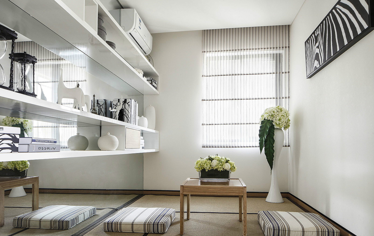 沈阳绿港装饰分享124平现代风格装修案例图集（图ZMzMyMzkxMDgw） - 家装设计 - 站酷设计师绿港装饰原创素材 - 站酷ZCOOL