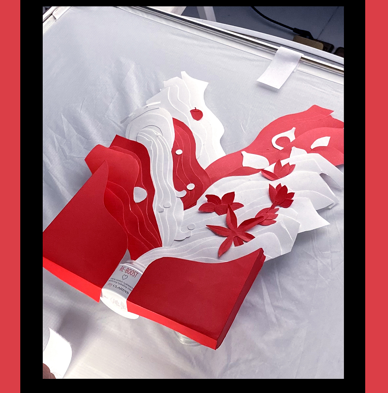 my CLARINS [好食肌长绽放] 海报设计（图ZMzQ3NDQzNzY4） - 海报 - 站酷设计师伞霓原创素材 - 站酷ZCOOL