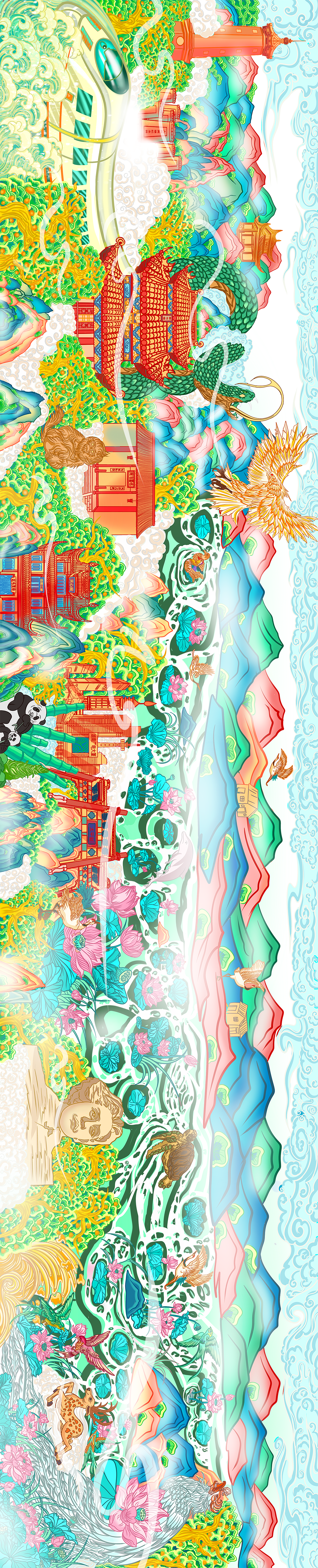 境乙仙境（图ZMzI2MTM1MzI4） - 商业插画 - 站酷设计师庞晨玄原创素材 - 站酷ZCOOL