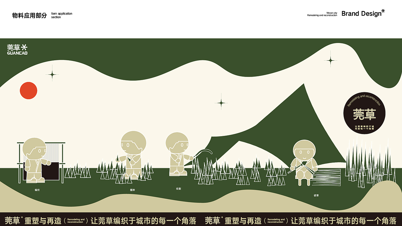 非遗文化“重塑与再造”—— 莞草品牌视觉设计（图ZMzQ3MzYzNzY4） - 品牌 - 站酷设计师uioos原创素材 - 站酷ZCOOL