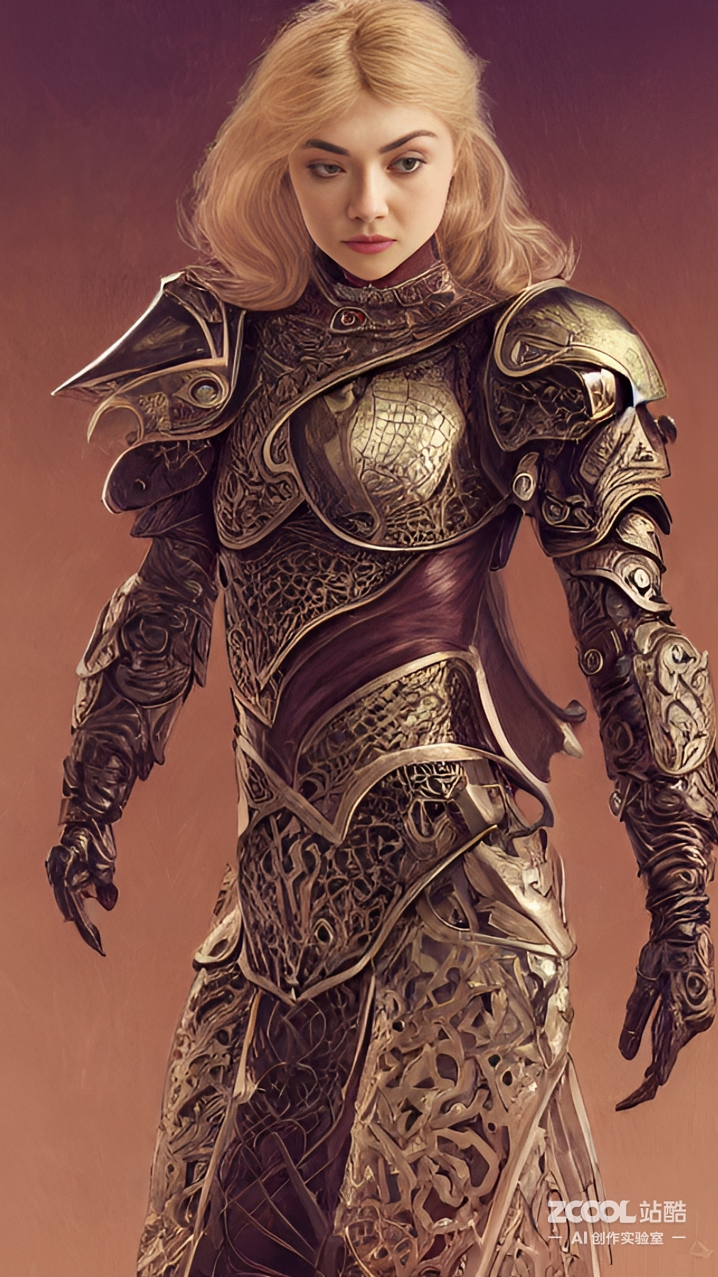 #AI创作实验室#【关键词分享-骑士少女】